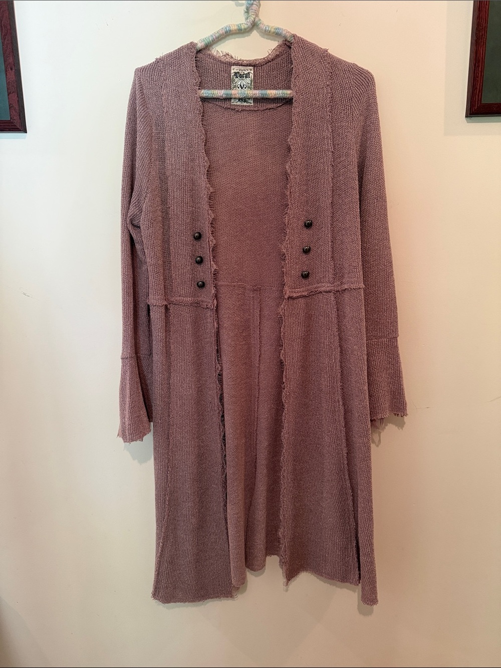 Vocal USA cardigan sweater duster